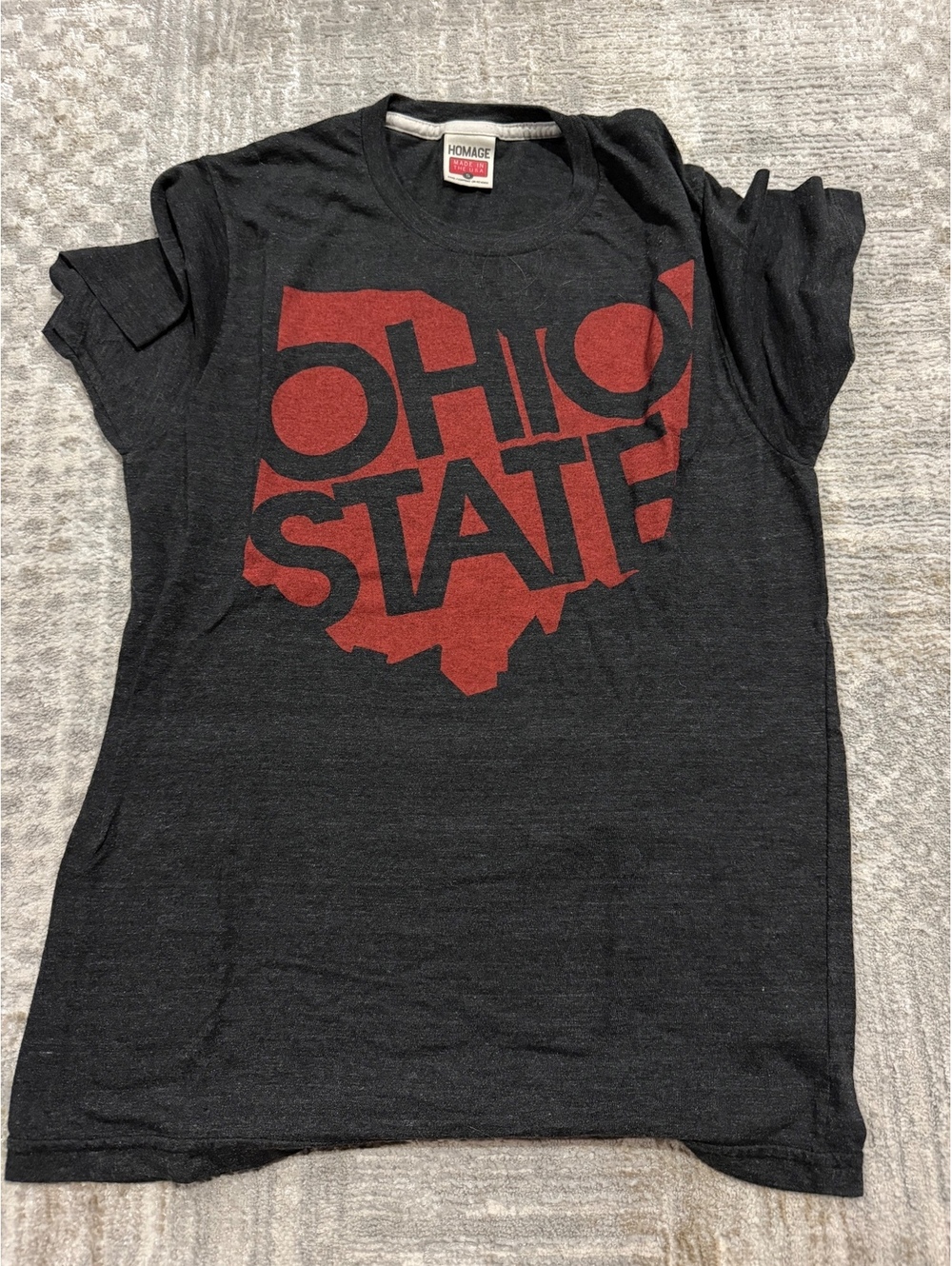 Homage Ohio State Men's Short Sleeve T-Shirt Size S
